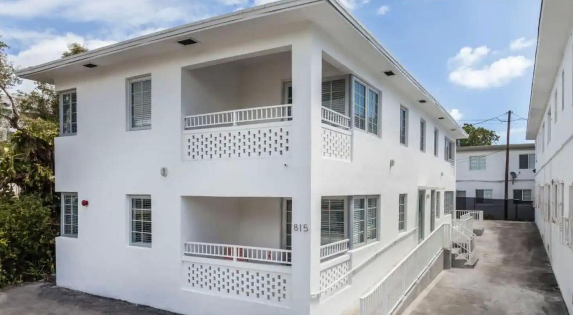 South Beach 2 Bedroom Family & Pet Friendly Apartment With Balcony & Free Parking Маями Бийч Екстериор снимка